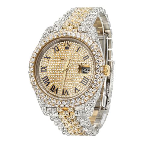 diamonds watches replica|fake diamond watches for men.